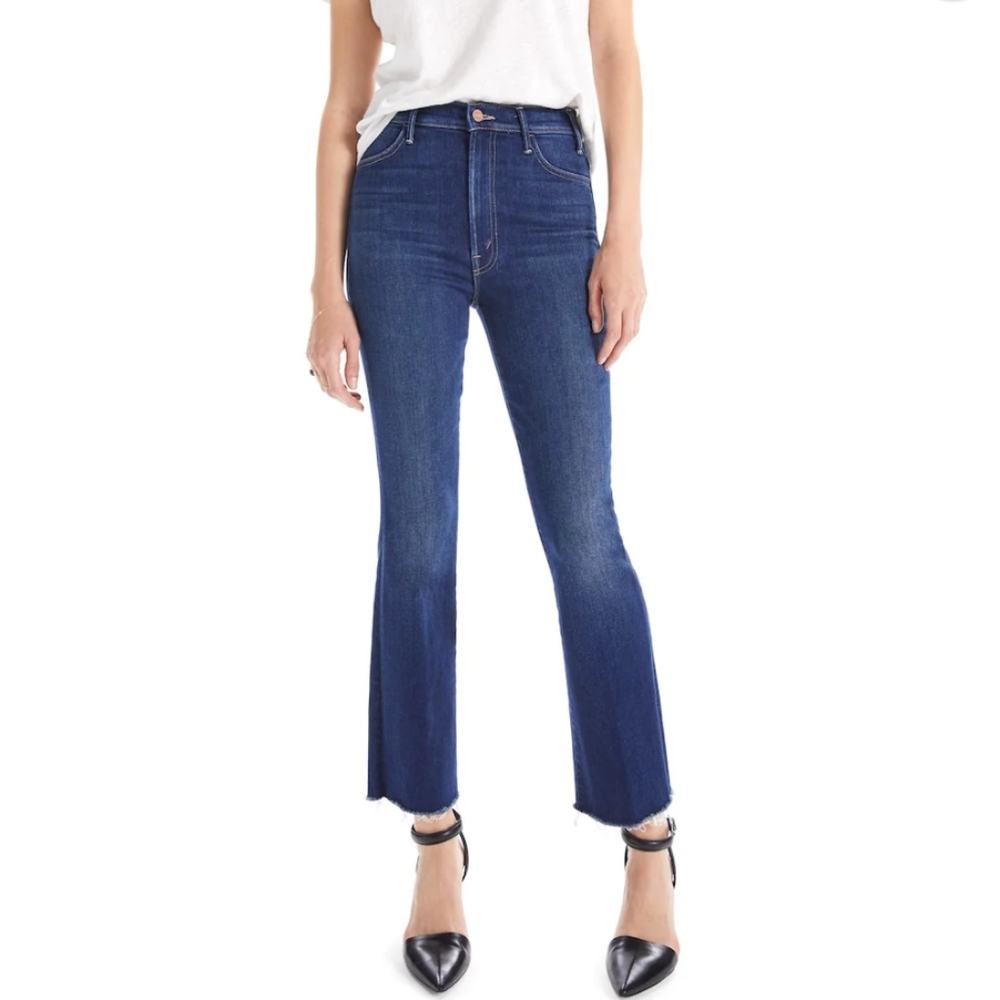Mother The Hustler Ankle Fray Jeans